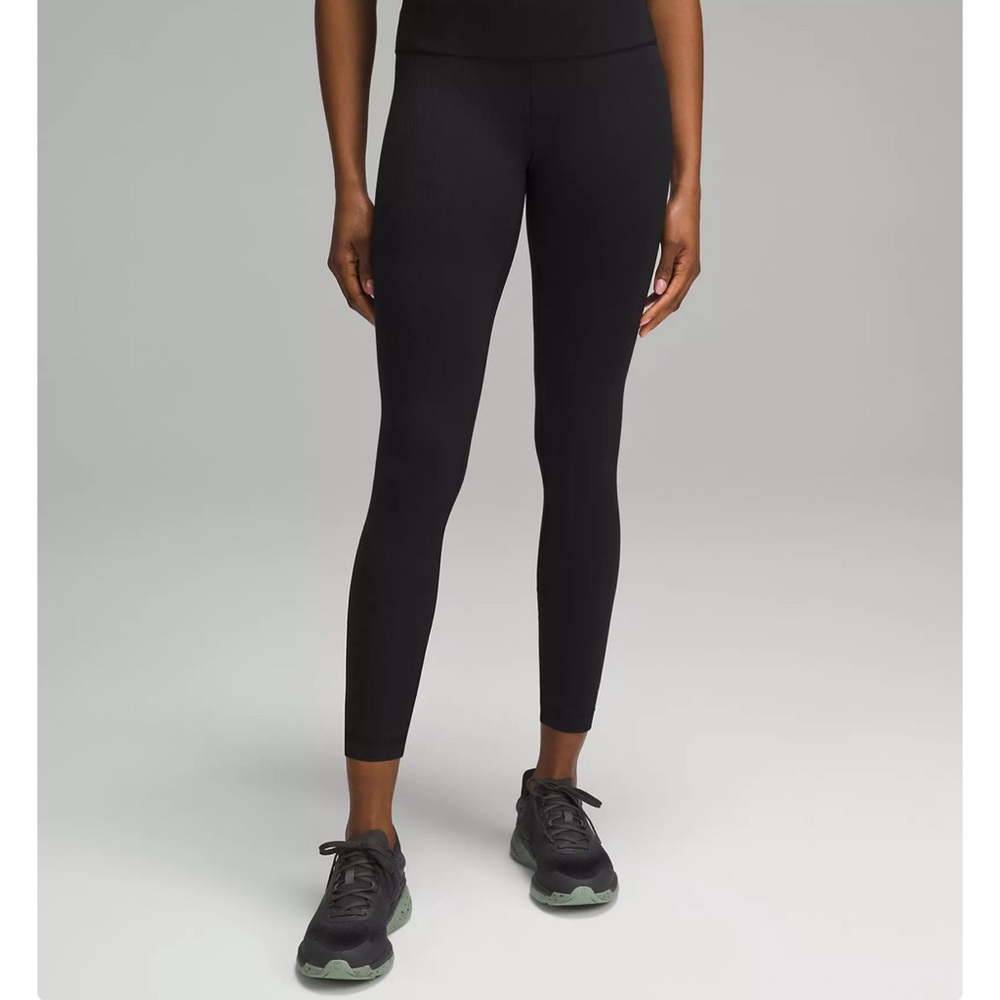 lululemon Wunder Train Ribbed HR Tight size 6